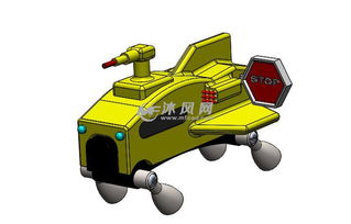 玩具飞船制作模型